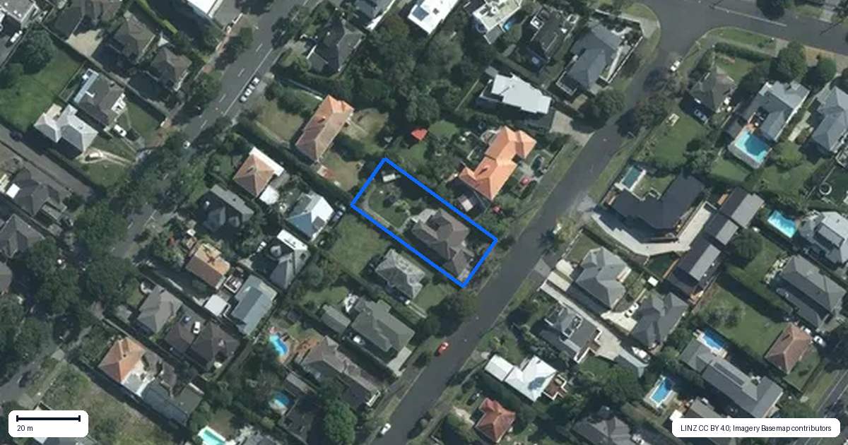 Property context map for 74 Kildare Avenue, Glendowie, Auckland