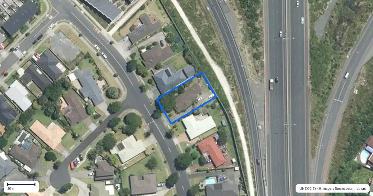 Property context map for 61 Brylee Drive, Conifer Grove, Takanini