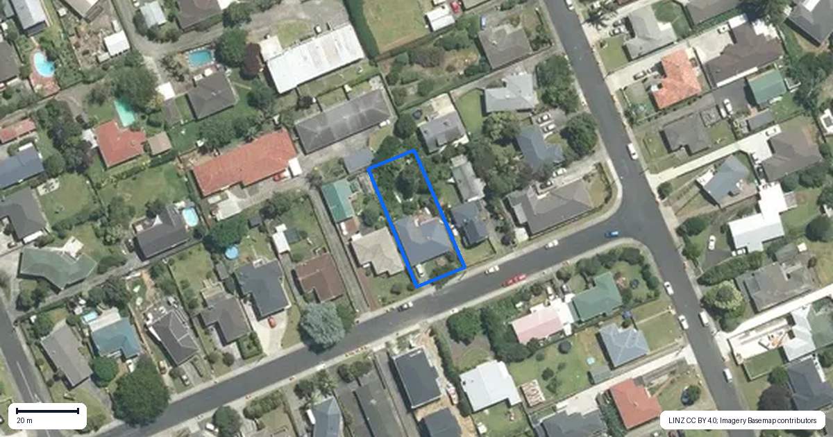 Property context map for 18 Tomlinson Street, Hillpark, Auckland