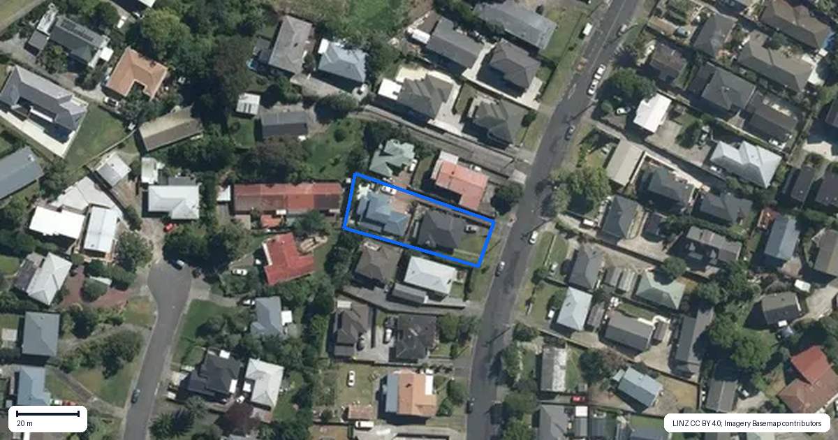 Property context map for 55 Commissariat Road, Mount Wellington, Auckland
