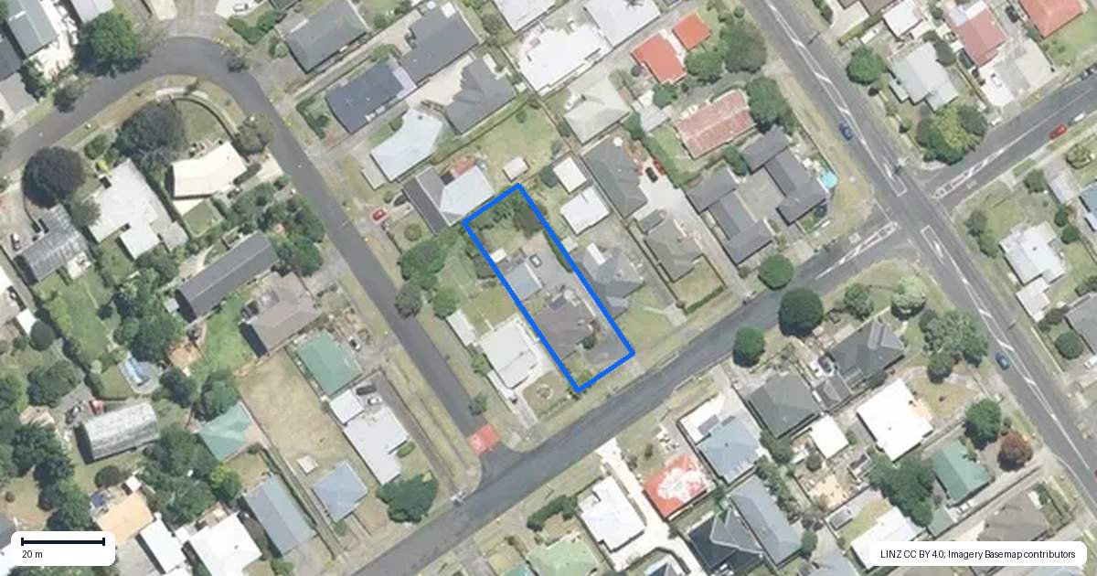 Property context map for 113 Victoria Street West, Pukekohe