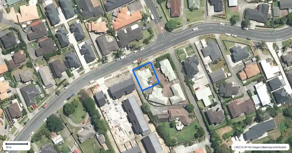 Property context map for 243A Hill Road, The Gardens, Auckland