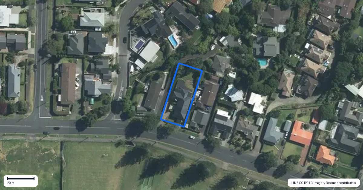 Property context map for 56 Riddell Road, Glendowie, Auckland