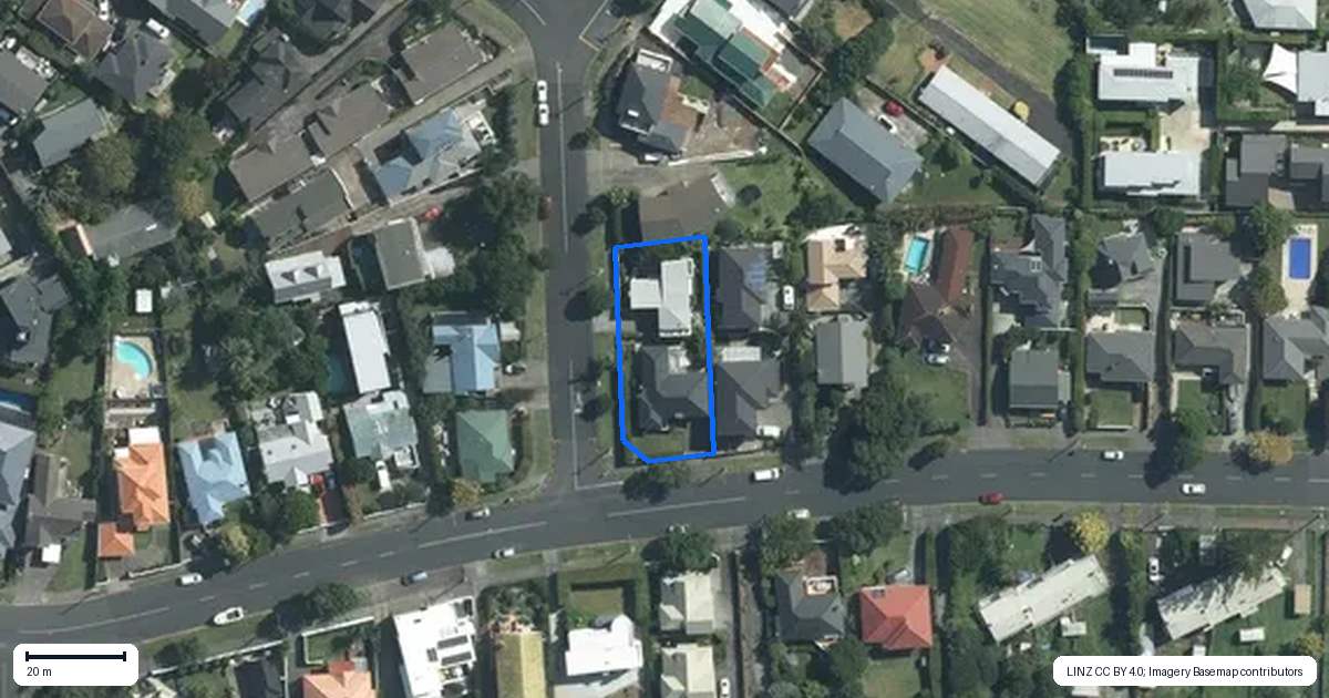 Property context map for 26 Riddell Road, Glendowie, Auckland