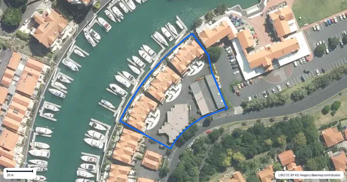 Property context map for 118 Harbour Village Drive, Gulf Harbour, Whangaparaoa