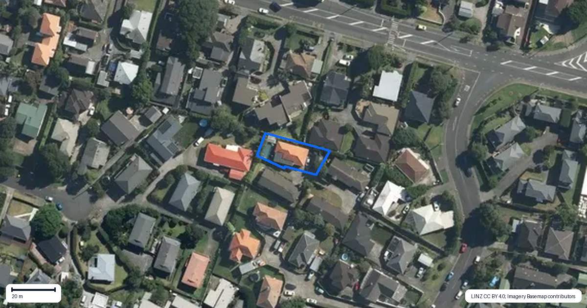 Property context map for 78C Ballarat Street, Ellerslie, Auckland