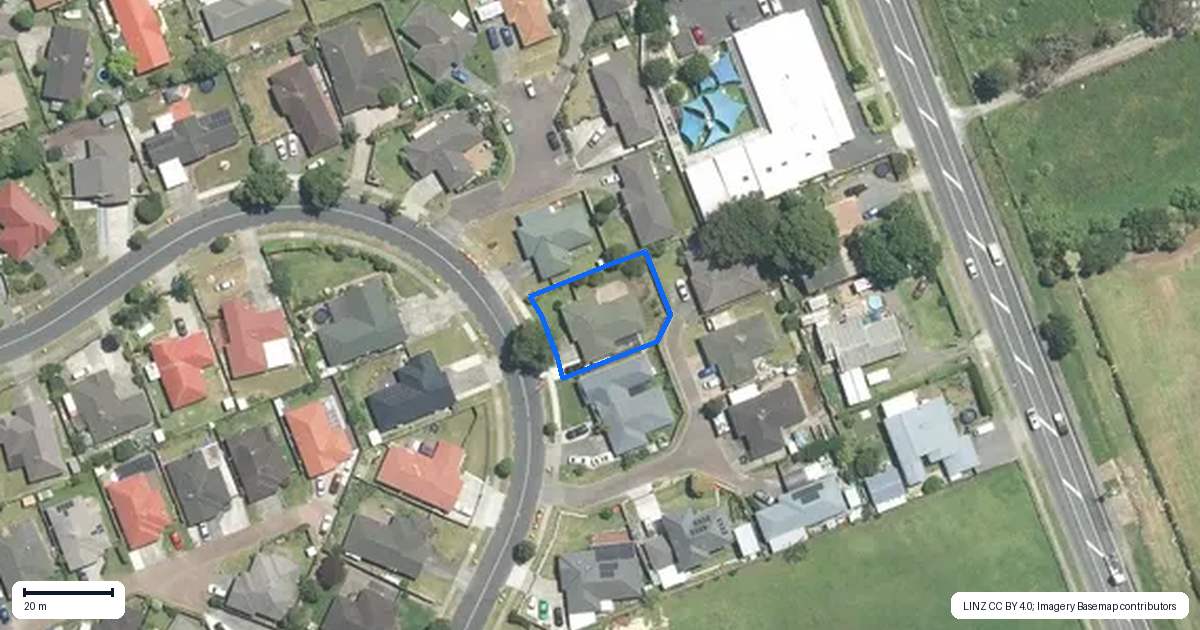 Property context map for 39 Foxlaw Street, Randwick Park, Auckland