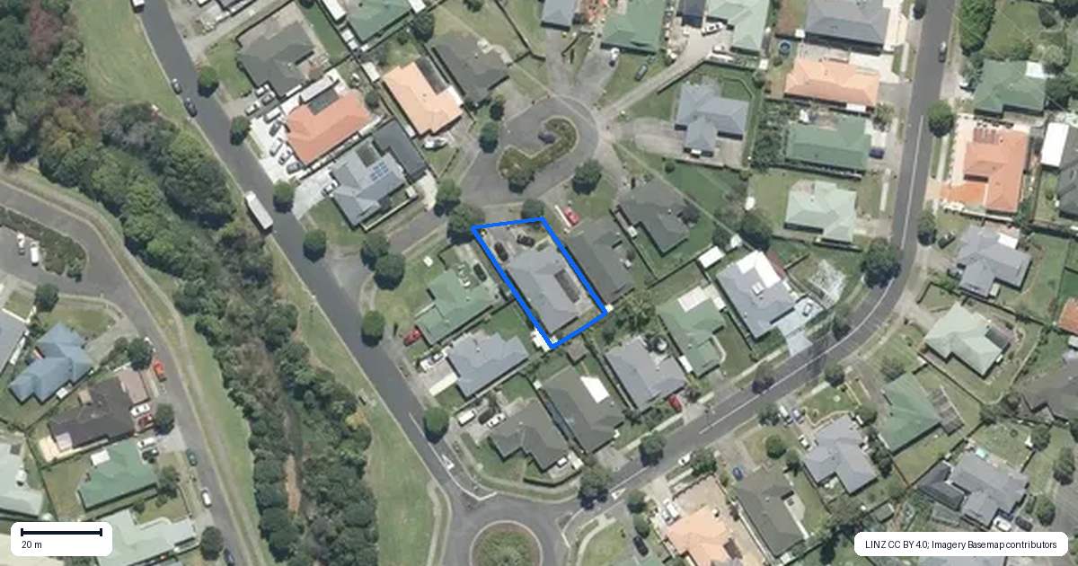 Property context map for 3 Gretton Court, Flat Bush, Auckland