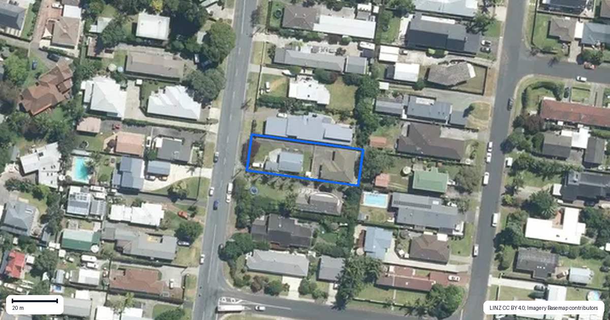 Property context map for 75B Ladies Mile, Manly, Whangaparaoa