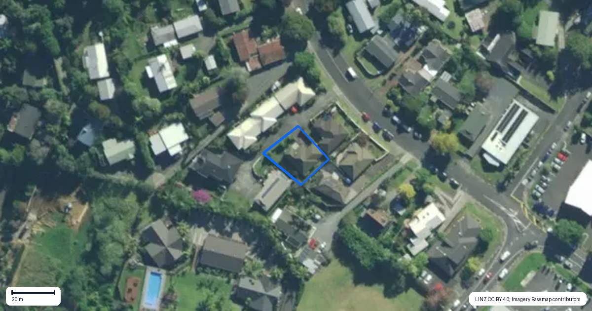 Property context map for 23A Fairway Drive, Kerikeri