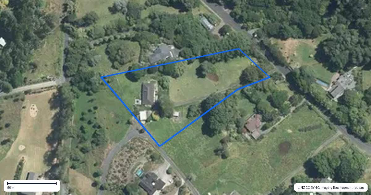 Property context map for 427 Ponga Road, Opaheke, Papakura