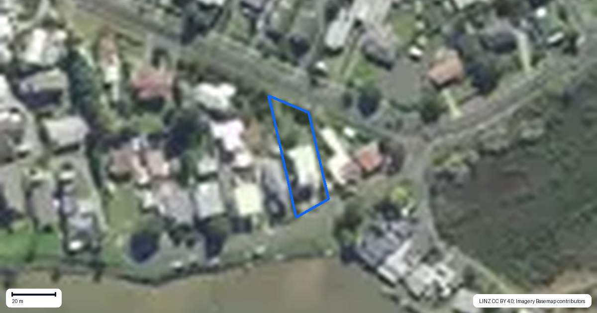 Property context map for 4 Papaka Road, Ngunguru, Whangarei