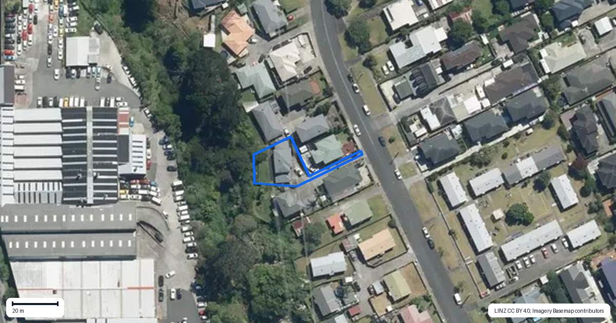 Property context map for 29B Ulster Road, Blockhouse Bay, Auckland