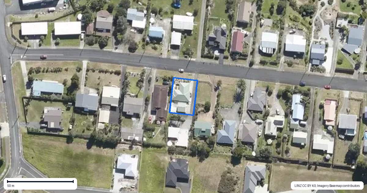 Property context map for 21A Berghan Road, Coopers Beach