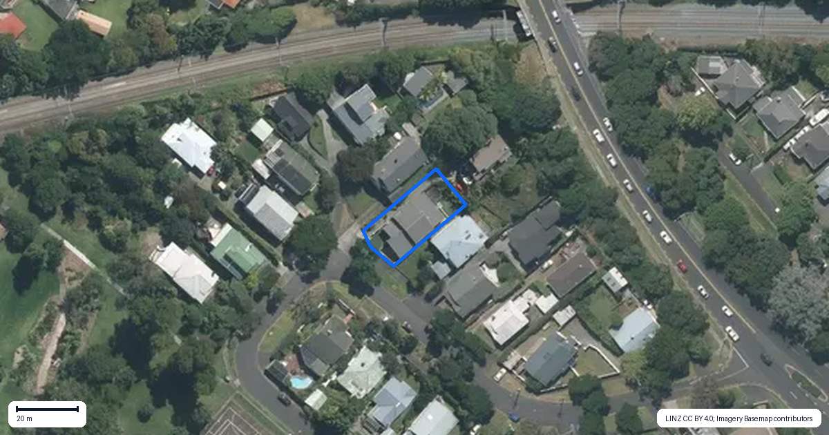 Property context map for 15 Jesmond Terrace, Mount Albert, Auckland