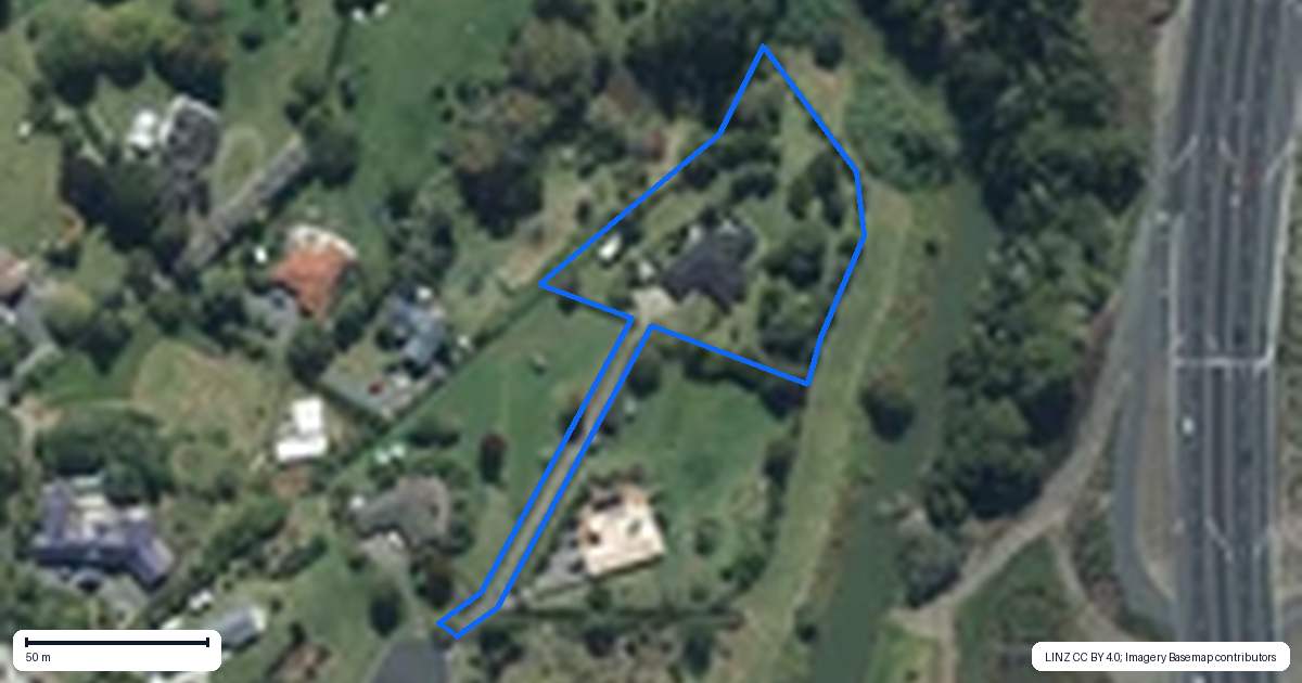 Property context map for 20 Puhoi Close, Puhoi, Warkworth