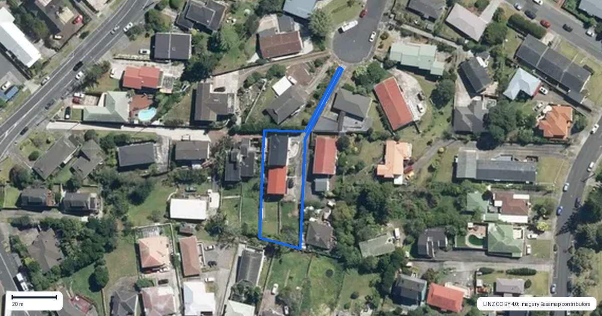Property context map for 18B Catton Crescent, Mount Roskill, Auckland