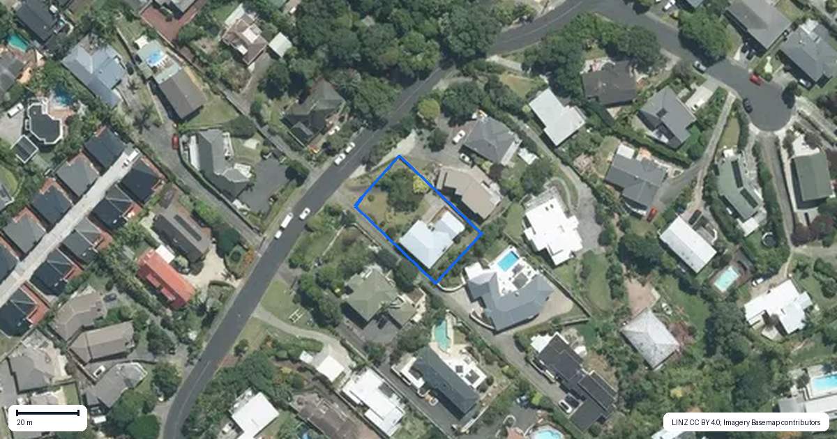 Property context map for 29 Braemar Road, Castor Bay, Auckland