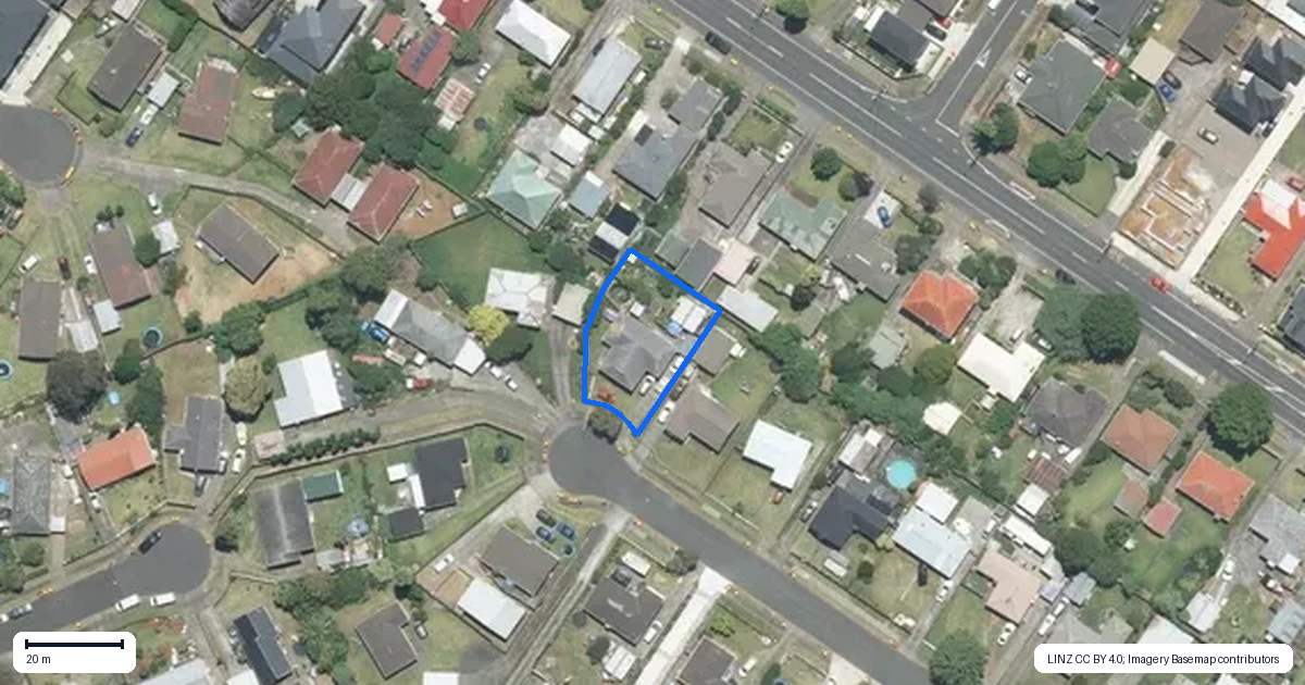 Property context map for 19 Maida Vale, Manurewa, Auckland