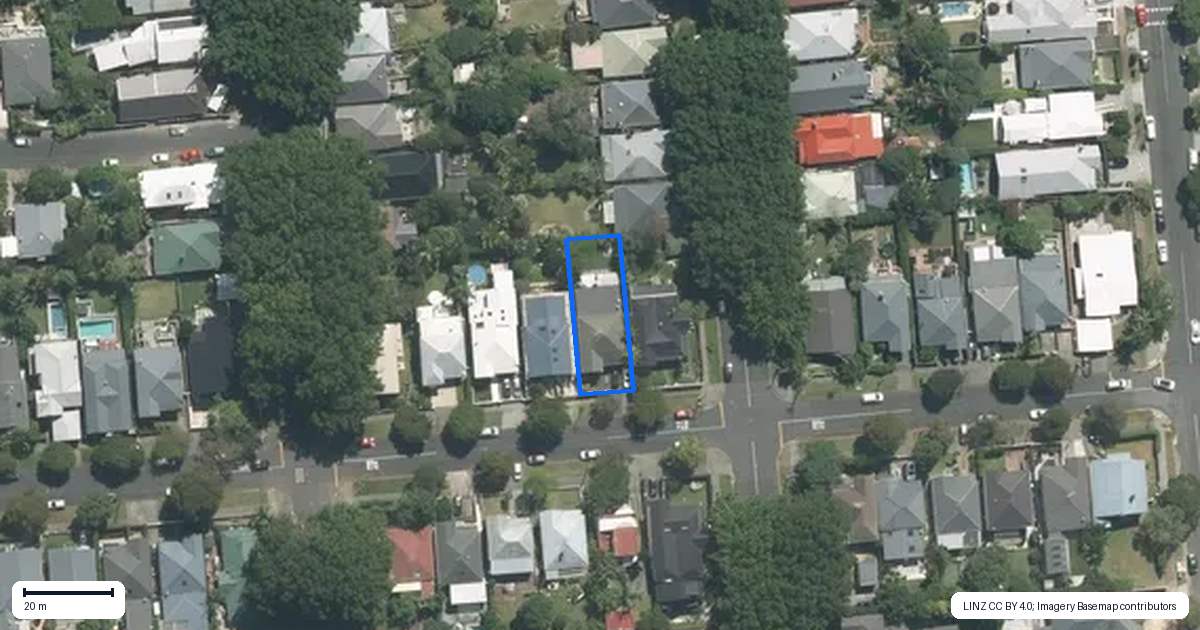 Property context map for 26 Baildon Road, Grey Lynn, Auckland