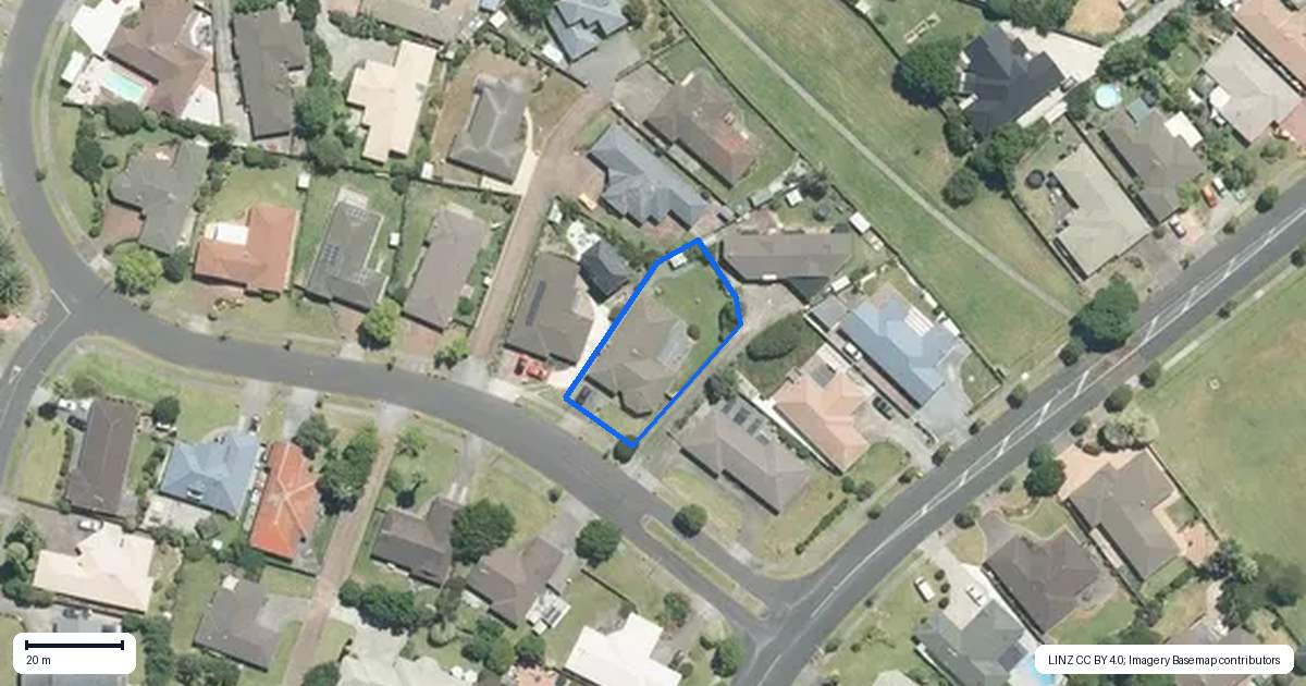 Property context map for 5 Lothian Brae, Wattle Downs, Auckland