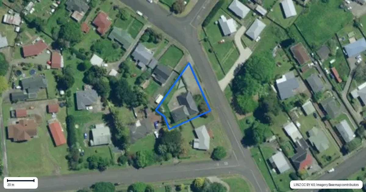 Property context map for 3 Bisset Road, Kaikohe