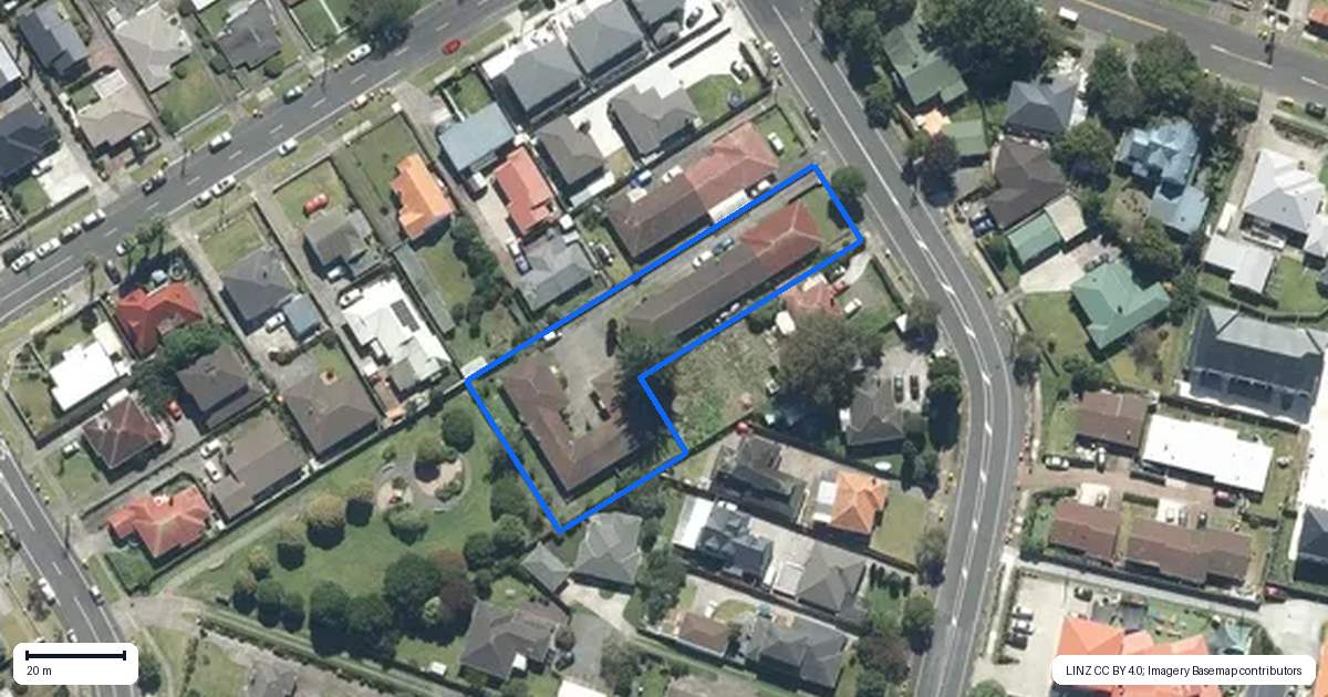 Property context map for 5/37 Huia Road, Papatoetoe, Auckland