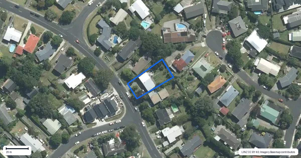 Property context map for 23 Blakeborough Drive, Forrest Hill, Auckland