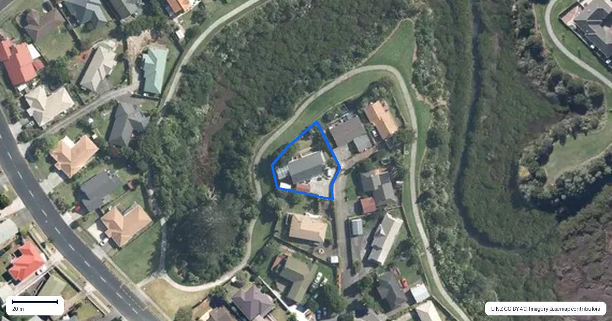 Property context map for 12 Nedlands Place, Burswood, Auckland