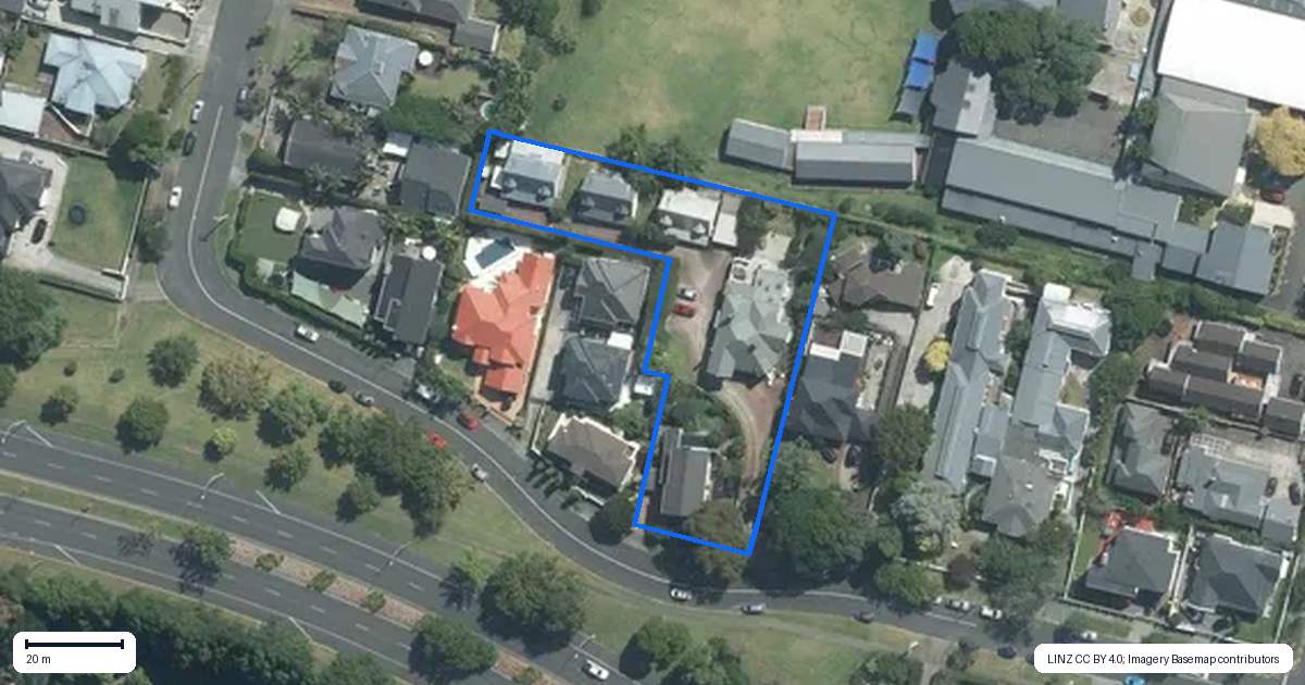 Property context map for 17C Wilding Avenue, Epsom, Auckland