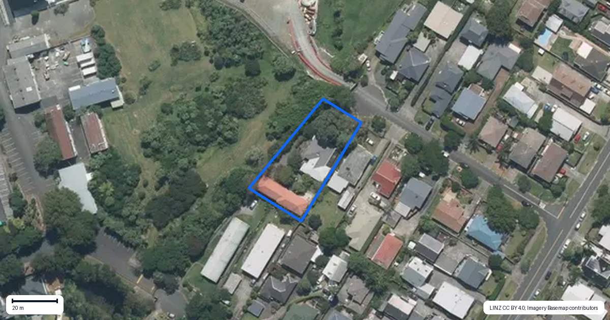 Property context map for 3/8 Camden Road, Sandringham, Auckland