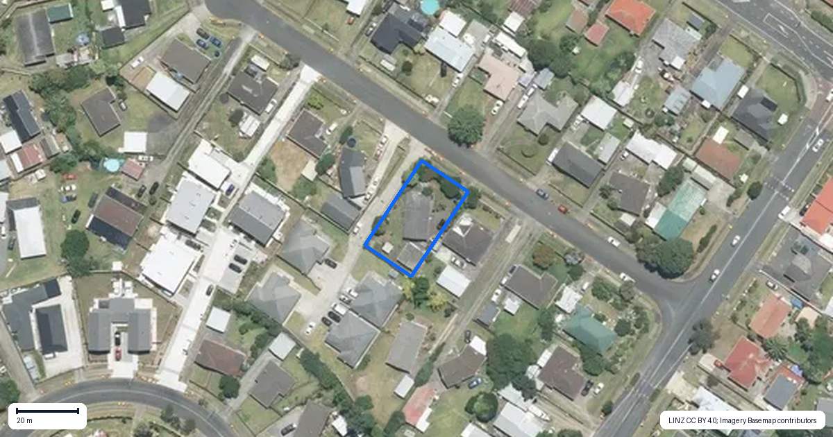 Property context map for 12 Maida Vale, Manurewa, Auckland