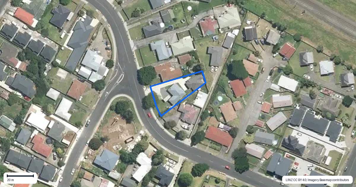 Property context map for 132 Gloucester Road, Manurewa, Auckland