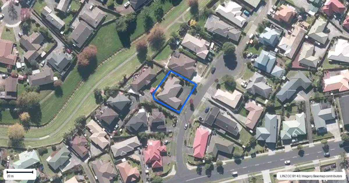 Property context map for 12 Daria Place, Northpark, Auckland