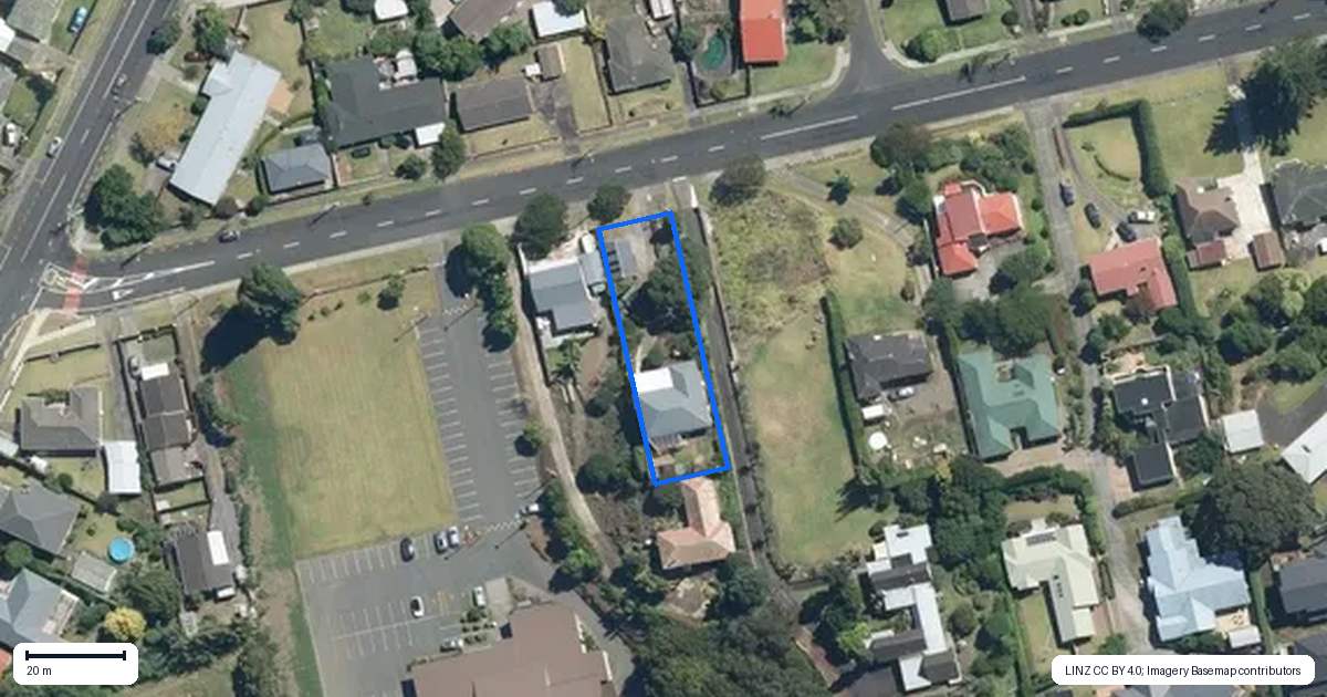 Property context map for 93 Taylor Road, Mangere Bridge, Auckland