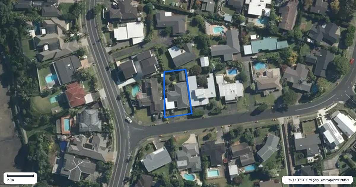 Property context map for 4 Roadley Avenue, Sunnyhills, Auckland