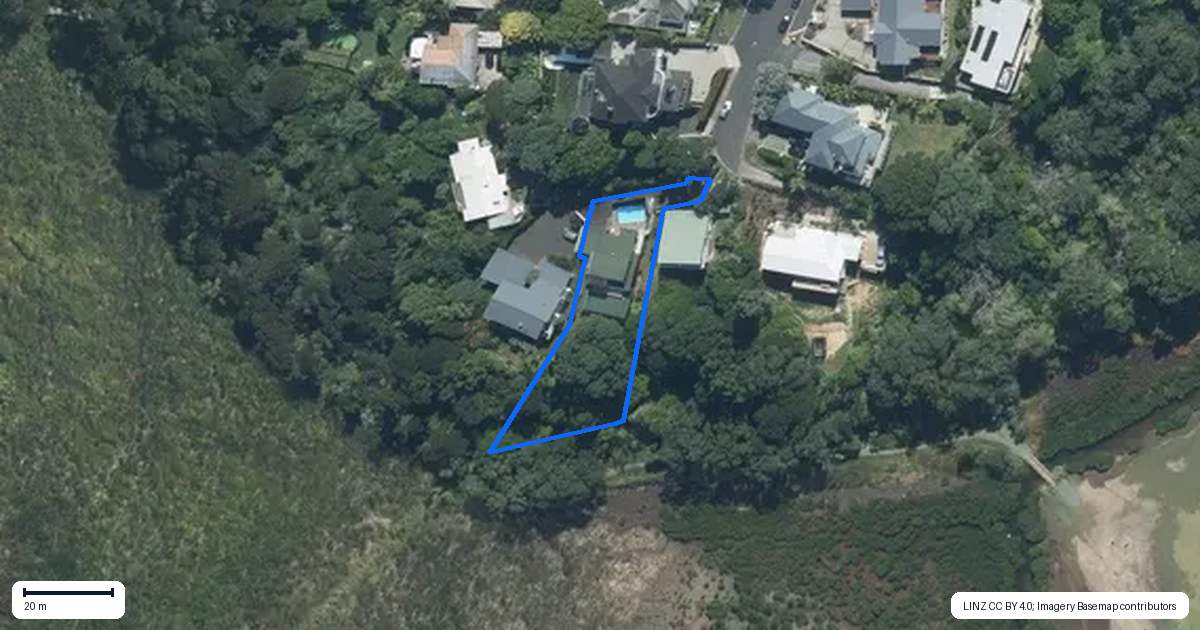 Property context map for 59 Seaview Avenue, Northcote, Auckland