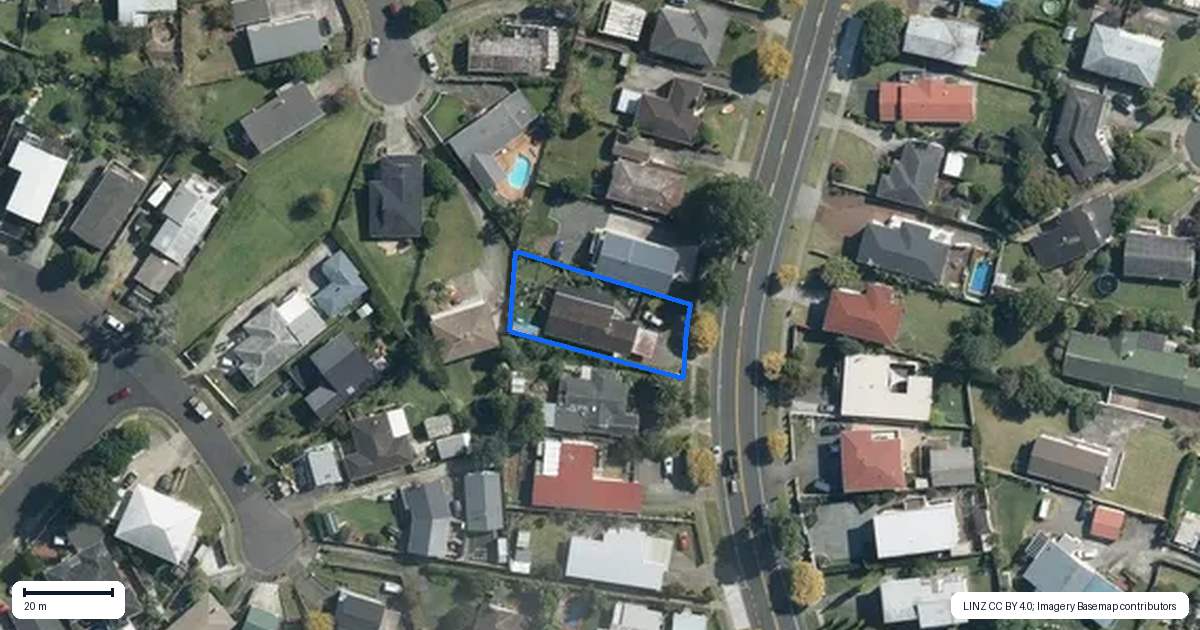 Property context map for 81 Gossamer Drive, Pakuranga Heights, Auckland