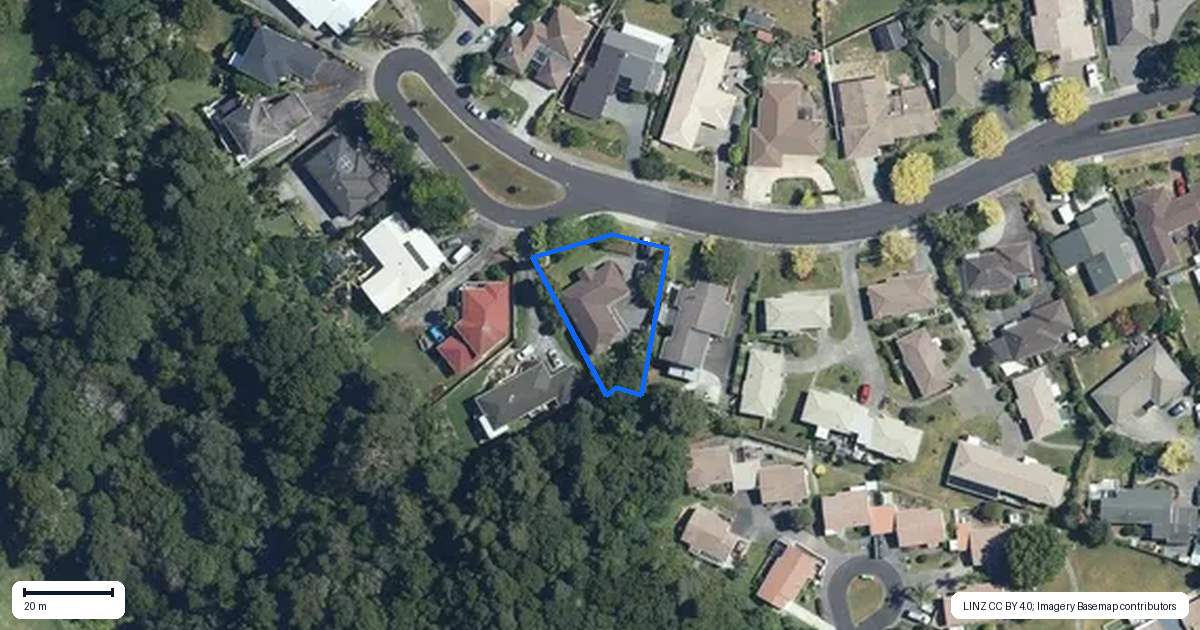 Property context map for 19 Westpark Glen, Warkworth