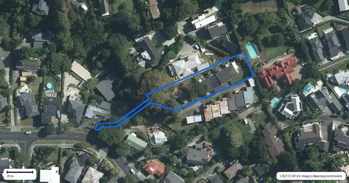Property context map for 1/49 Tarawera Terrace, Saint Heliers, Auckland