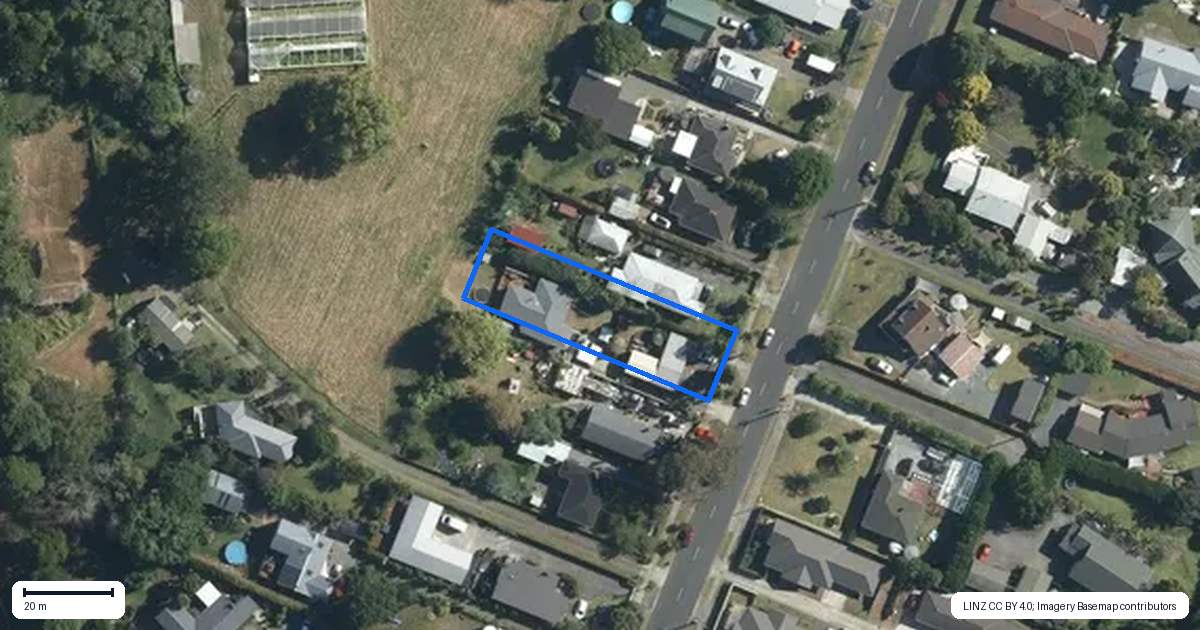Property context map for 24 Trigg Road, Huapai, Kumeu