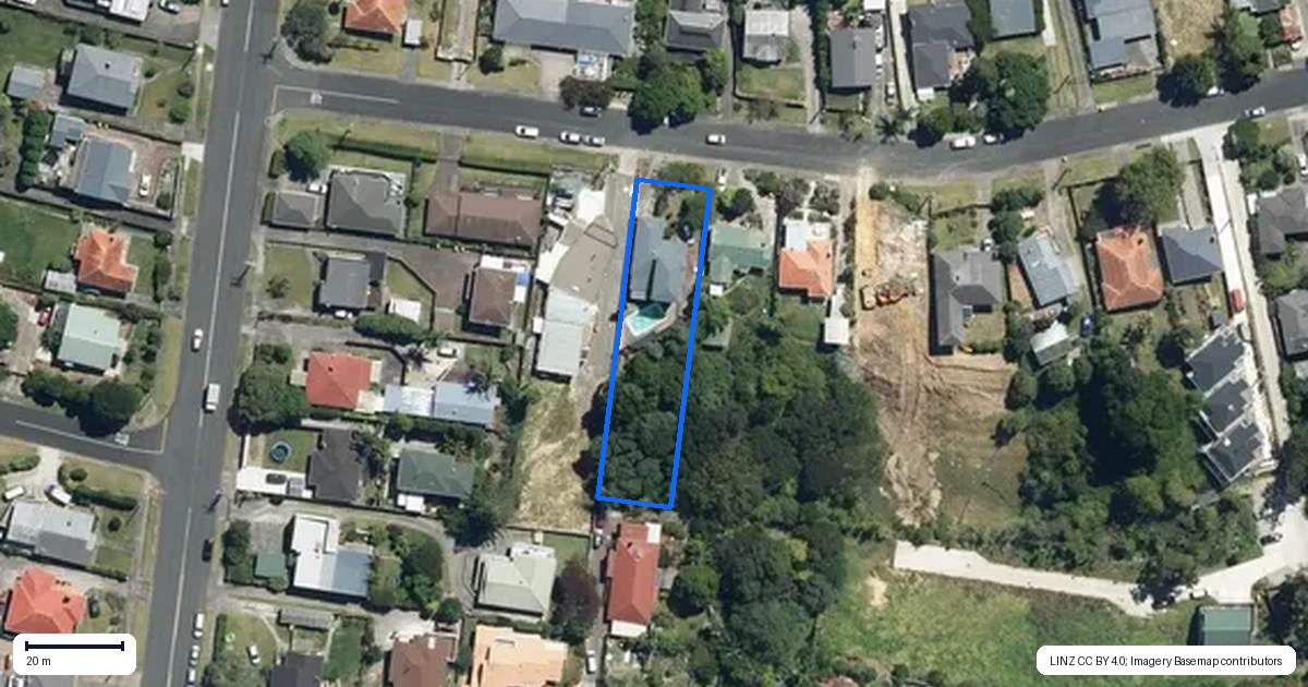 Property context map for 3 Eastglen Road, Glen Eden, Auckland