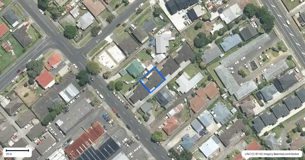 Property context map for 33B Maich Road, Manurewa, Auckland