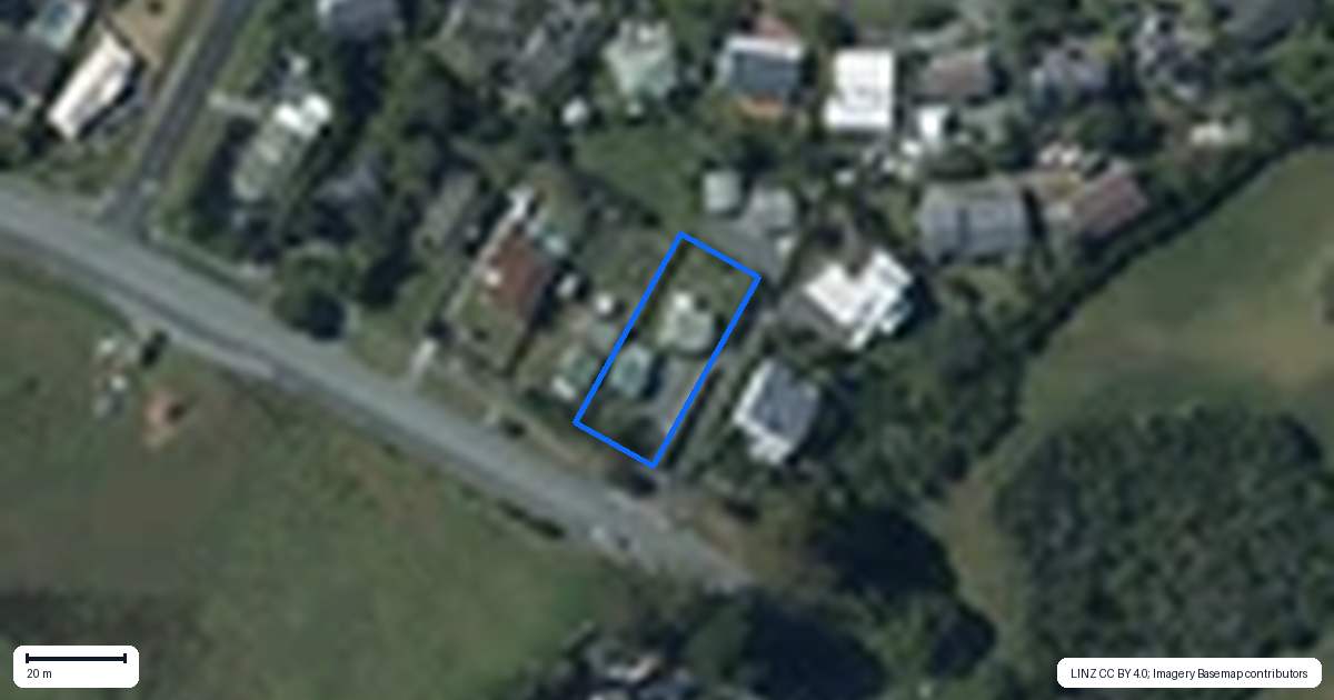 Property context map for 447 Mahurangi East Road, Snells Beach