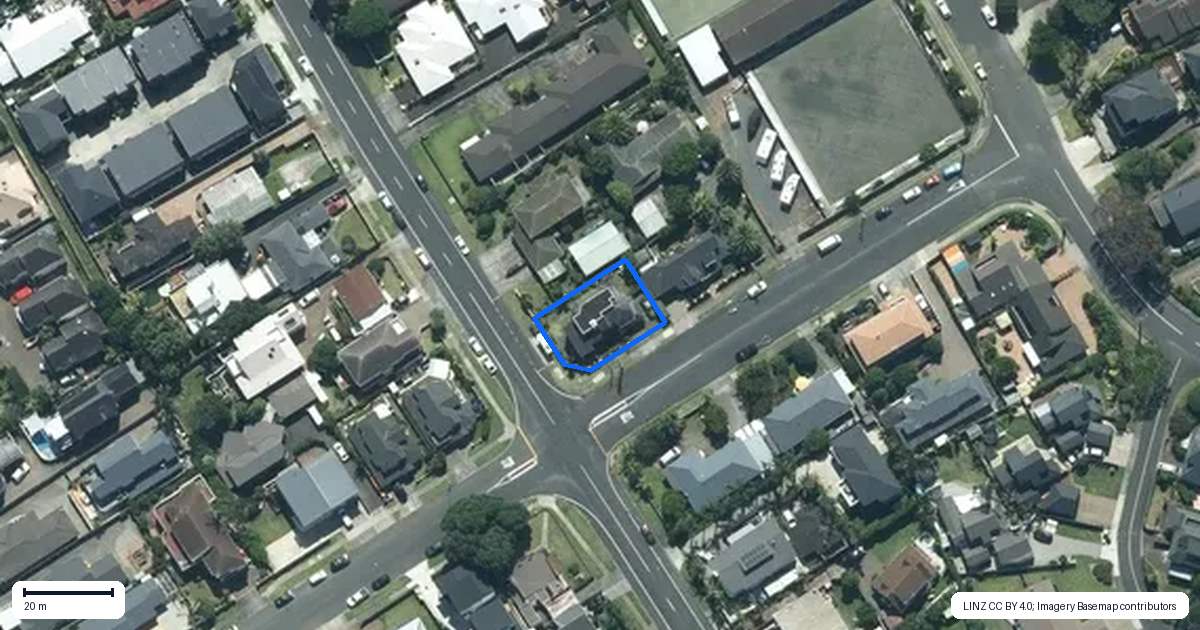 Property context map for 8 Devon Road, Bucklands Beach, Auckland