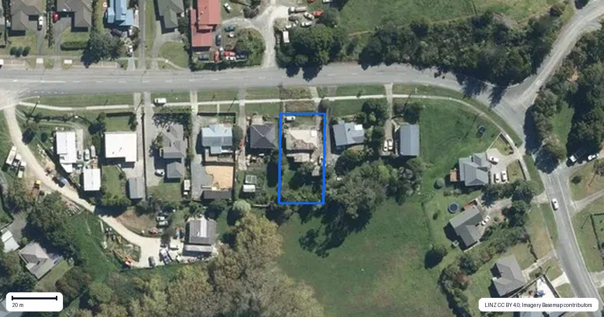 Property context map for 24 Matheson Road, Wellsford