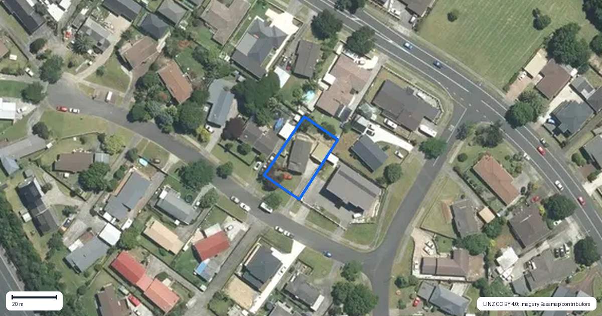 Property context map for 3 Leven Lane, Totara Heights, Auckland