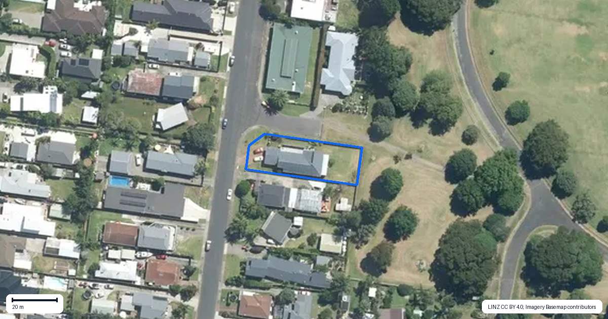 Property context map for 33 Manly Park Avenue, Manly, Whangaparaoa