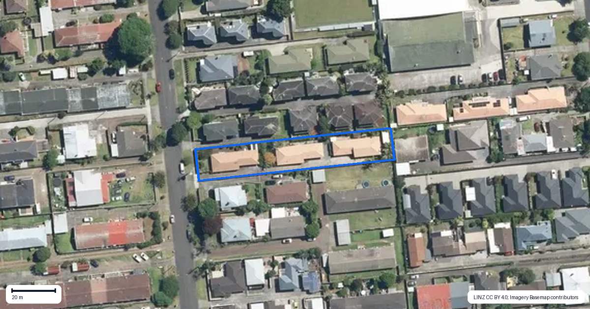 Property context map for 13C Inkerman Street, Onehunga, Auckland