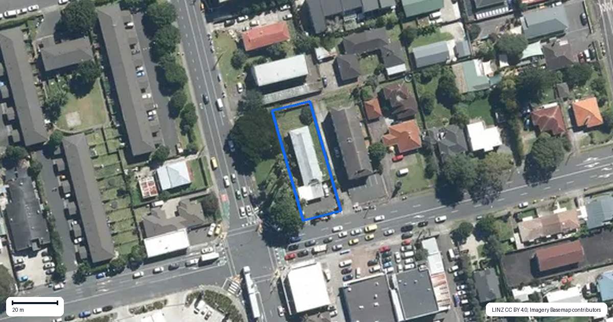 Property context map for 3/28 Princes Street, Otahuhu, Auckland